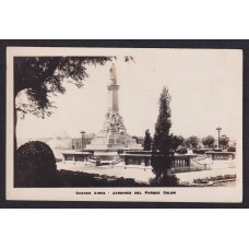 MONUMENTO A COLON ANTIGUA TARJETA POSTAL